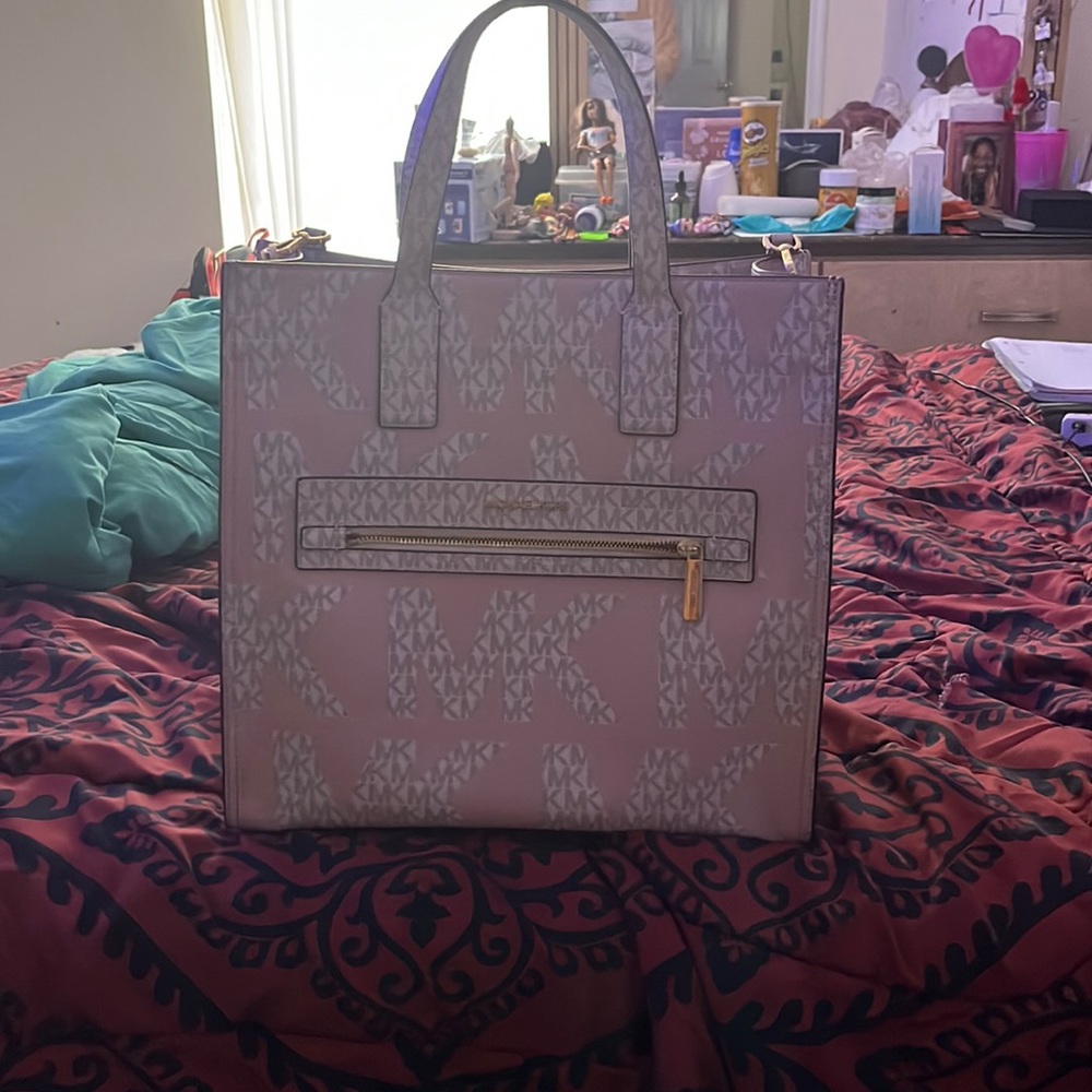 Michael Kors Kenly large NS Tote powder blush